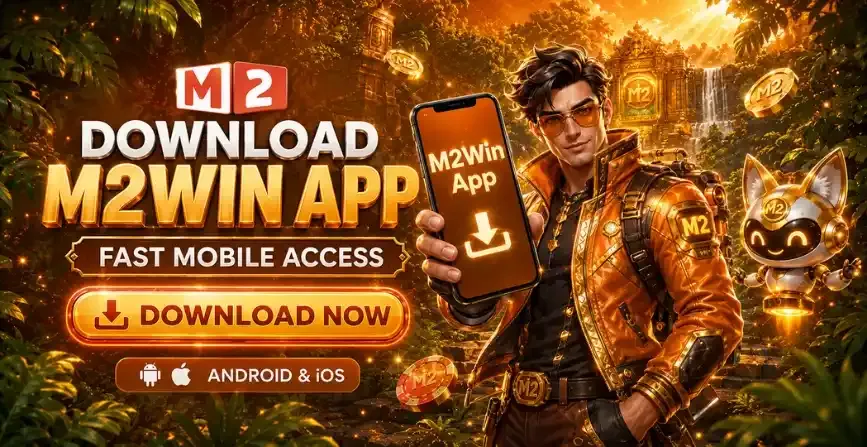 Download the M2Win mobile app for Android and iPhone access